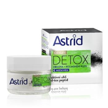Astrid Obnovujúci rozjasňujúci nočný krém CityLife Detox 50 ml