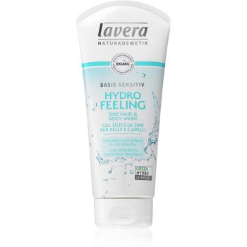Lavera Hydro Feeling extra jemný sprchový gél a šampón 200 ml