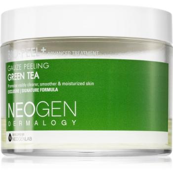 Neogen Dermalogy Bio-Peel+ Gauze Peeling Green Tea peelingové pleťové tampóny pre rozjasnenie a hydratáciu 30 ks