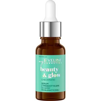 Eveline Cosmetics Beauty & Glow Checkmate! zmatňujúce sérum pre stiahnutie rozšírených pórov s prebiotikami 18 ml