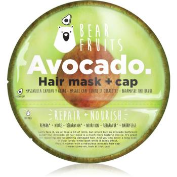 Bear Fruits Avocado hĺbkovo vyživujúca maska na vlasy