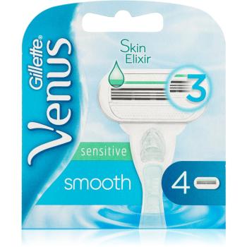 Gillette Venus Sensitive Smooth náhradné žiletky 4 ks