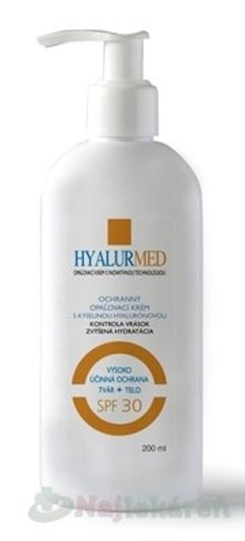 Hyalurmed ochranný opaľovací krém s kyselinou hyalurónovou SPF30 200 ml