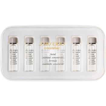 Shiseido Concentrate Facial Essential intenzívne hydratačný koncentrát s omladzujúcim účinkom 6 x 5 ml