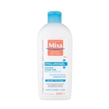 Mixa Micelárna mlieko na citlivú suchú pleť Hyalurogel ( Cleansing Micellar Milk) 400 ml