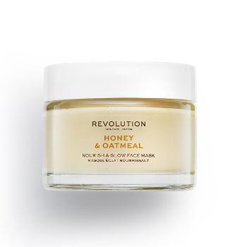 Revolution Skincare Rozjasňujúca pleťová maska Skincare Honey & Oatmeal (Nourish & Glow Face Mask) 50 ml