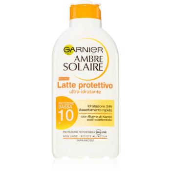 Garnier Ambre Solaire ochranné hydratačné mlieko na tvár a telo SPF 10 200 ml