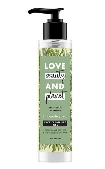 Love Beauty and Planet Čistiaci gél na tvár Tea Tree & Vetiver (Face Clean sing Gel) 125 ml