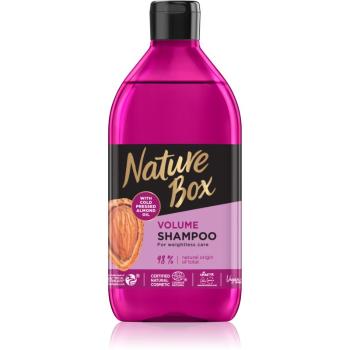 Nature Box Almond objemový šampón pre hustotu vlasov 385 ml