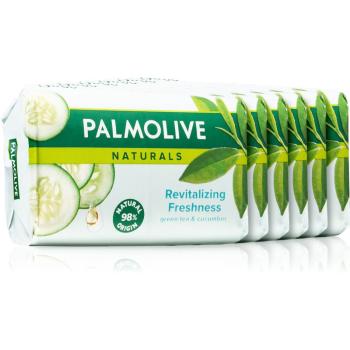 Palmolive Naturals Green Tea and Cucumber tuhé mydlo (so zeleným čajom)