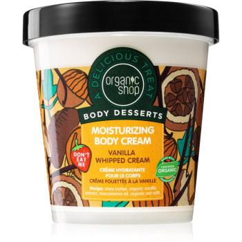 Organic Shop Body Desserts Vanilla hydratačný telový krém 450 ml