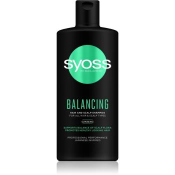 Syoss Balancing vyživujúci šampón na vlasy a vlasovú pokožku 440 ml