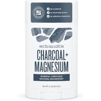 Schmidt´s Tuhý dezodorant drevené uhlie + horčík (Signature Active C harcoal + Magnesium Deo Stick) 58 ml