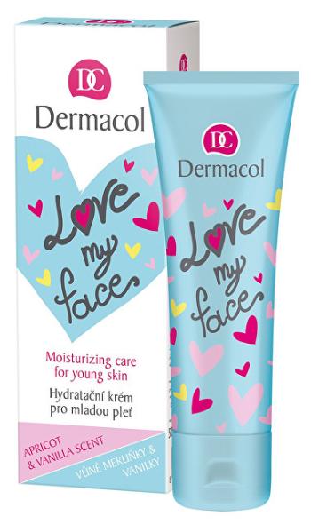 Dermacol Ľahký pleťový krém s vôňou marhule a vanilky Love My Face ( Moisturizing Care) 50 ml