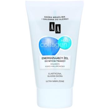 AA Cosmetics Collagen HIAL+ energizujúci čistiaci gél 30+ 150 ml