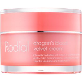 Rodial Dragon's Blood Velver Cream pleťový krém s kyselinou hyaluronóvou pre suchú pleť 50 ml