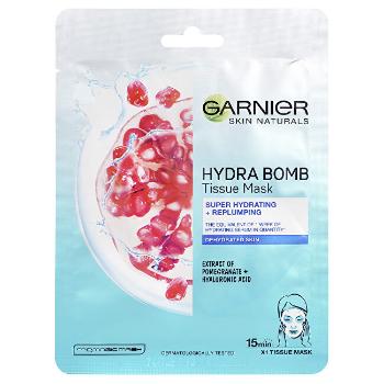Garnier Super hydratačná vypĺňajúci maska Moisture & Aqua Bomb (Skin Tissue Superhydrating Mask) 28 g