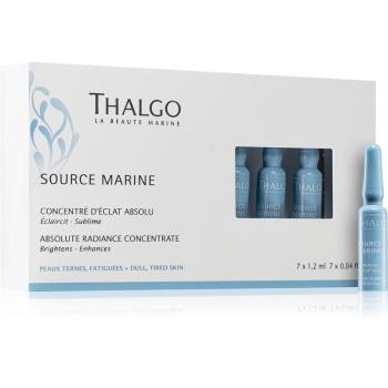Thalgo Source Marine rozjasňujúci koncentrát pre unavenú pleť 7x1.2 ml