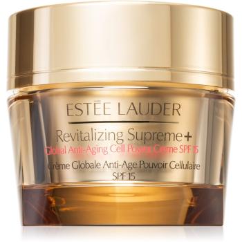 Estée Lauder Revitalizing Supreme + Global Anti-Aging Cell Power Creme SPF 15 multifunkčný protivráskový krém s výťažkom z moringy SPF 15 50 ml