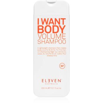 Eleven Australia I Want Body šampón pre objem pre všetky typy vlasov 300 ml
