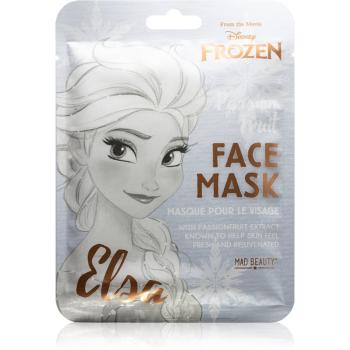 Mad Beauty Frozen Elsa plátenná maska so zjemňujúcim a osviežujúcim účinkom 1 ks