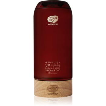 WHAMISA Organic Seeds Shampoo prírodný bylinný šampón pre mastnú pokožku hlavy 510 ml