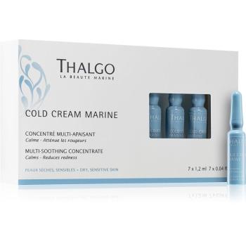 Thalgo Cold Cream Marine regeneračný koncentrát pre citlivú a podráždenú pleť 7x1.2 ml