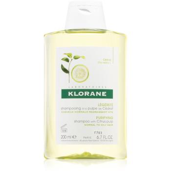 Klorane Cédrat šampón pre normálne až mastné vlasy 200 ml