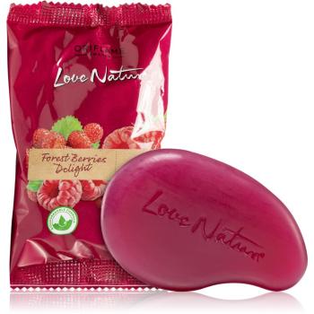 Oriflame Love Nature Forest Berries Delight tuhé mydlo 75 g