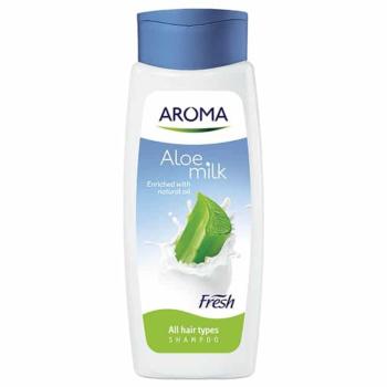 Šampón pre všetky typy vlasov Aloe Milk Aroma 400 ml