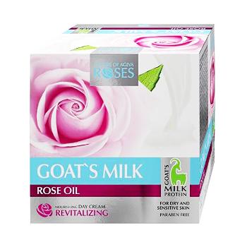 ELLEMARE Vyživujúci denný pleťový krém pre citlivú a suchú pleť Roses and Goats Milk ( Nourish ing Day Cream) 50 ml