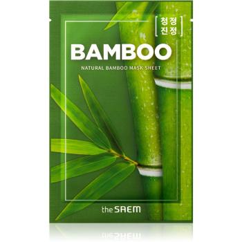 The Saem Natural Mask Sheet Bamboo plátenná maska so spevňujúcim účinkom 21
