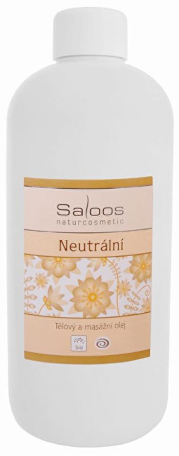 Saloos Bio telový a masážny olej - Neutrálny 500 ml