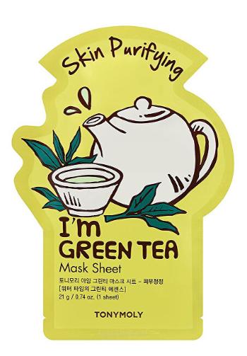 Tony Moly Čistiaca plátýnková maska I`m Green Tea (Skin Purifying Mask Sheet) 21 ml
