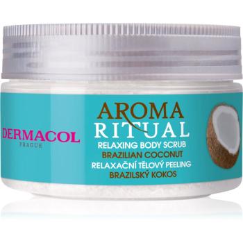 Dermacol Aroma Ritual Brazilian Coconut jemný telový peeling 200 g