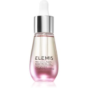 Elemis Pro-Collagen Rose Facial Oil upokojujúci olej pre rozjasnenie a vyhladenie pleti 15 ml