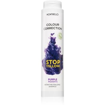 Montibello Colour Correction Stop Yellow šampón pre zosvetlené a blond vlasy neutralizujúci žlté tóny 300 ml