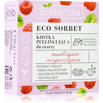 Bielenda Eco Sorbet Raspberry peelingové mydlo 60 g