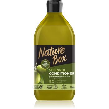 Nature Box Olive Oil ochranný kondicionér proti lámavosti vlasov 385 ml