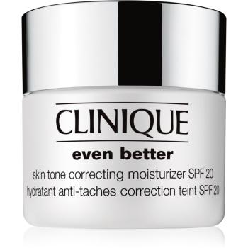 Clinique Even Better™ Skin Tone Correcting Moisturizer SPF 20 denný hydratačný krém proti pigmentovým škvrnám 50 ml