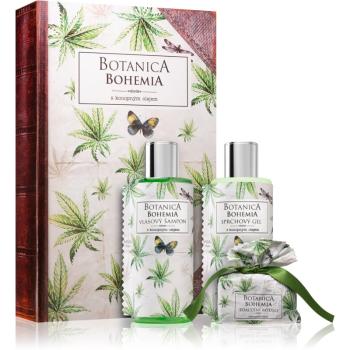 Bohemia Gifts & Cosmetics Botanica darčeková sada s konopným olejom