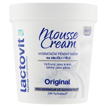 Lactovit Hydratačný penový krém na tvár i telo Original Mousse Cream 250 ml