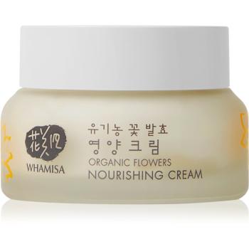 WHAMISA Organic Flowers Nourishing Cream výživný pleťový krém 51 ml