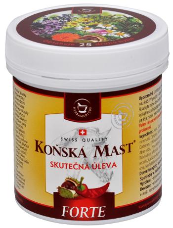 Herbamedicus Konská masť Forte hrejivá 500 ml