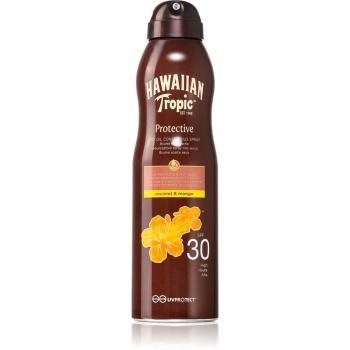 Hawaiian Tropic Protective suchý olej na opaľovanie v spreji SPF 30 180 ml