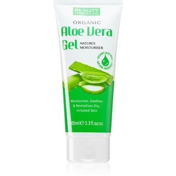 Beauty Formulas Aloe Vera hydratačný gel na telo a tvár 100 ml