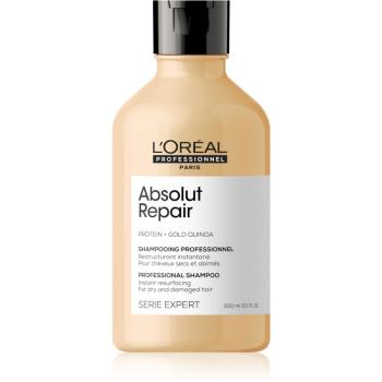 L’Oréal Professionnel Serie Expert Absolut Repair Gold Quinoa + Protein hĺbkovo regeneračný šampón pre suché a poškodené vlasy 300 ml