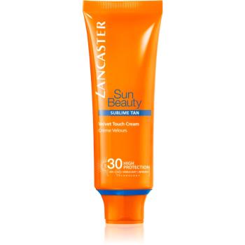 Lancaster Sun Beauty Velvet Cream opaľovací krém na tvár SPF 30 50 ml