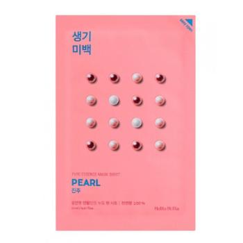 Holika Holika Zosvetľujúci plátýnková maska s výťažkami z perál Pearl ( Pure Essence Mask Sheet) 20 ml