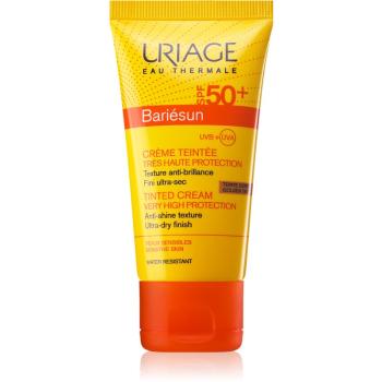 Uriage Bariésun Golden Tinted Cream SPF 50+ ochranný tónovací krém na tvár SPF 50+ odtieň Gold 50 ml